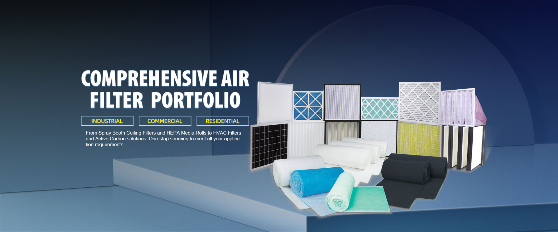 Home Industrial Commercial Hvac Air Filter Portfolio