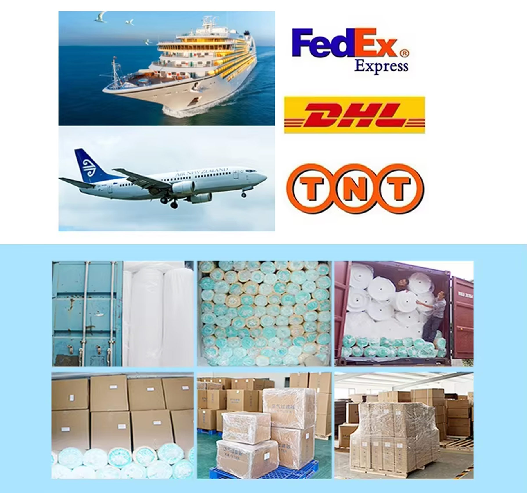 moisture proof vacuum sealing air filter rolls