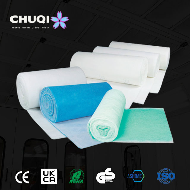 air filter media rolls synthetic fiberglass