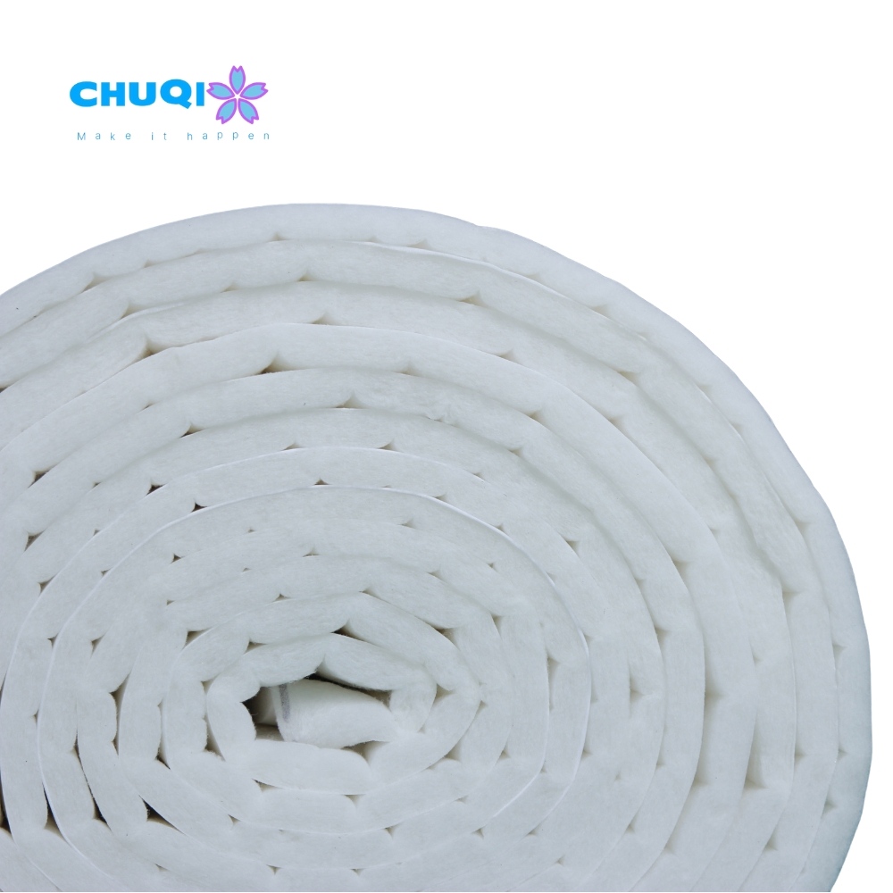 Ceiling Filter Cotton ceiling filter roll cross section