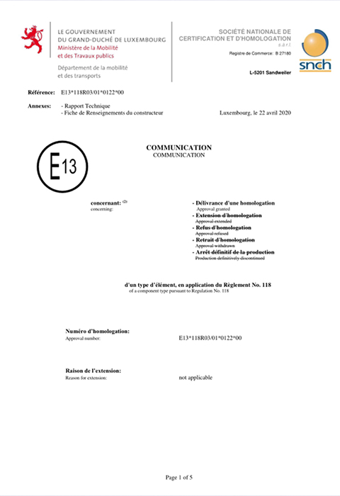 Home e13 compliance automotive air filtration standards