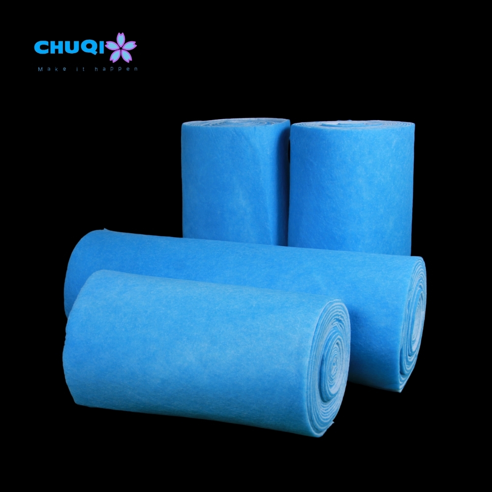 g4 blue synthetic pre filter media roll