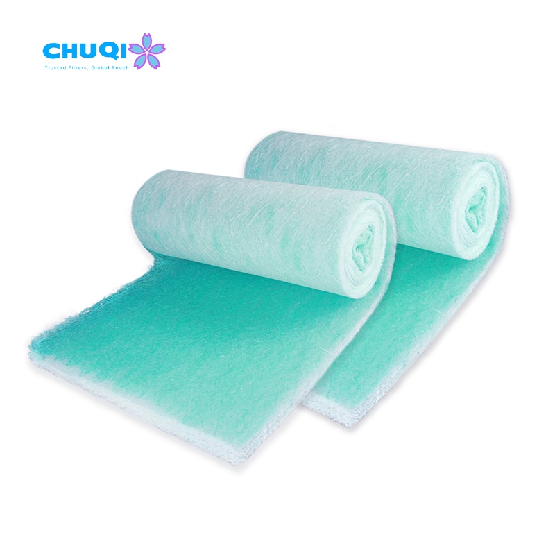 green white fiberglass media pads