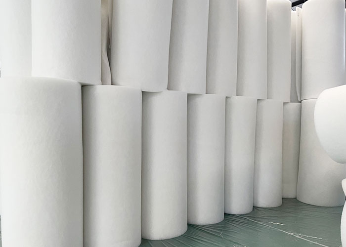 primary intake filter cotton synthetic fiber media